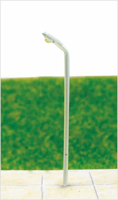 Porcellana T93 Custom 6V Street due teste in plastica modello lampada Post per Railroad layout 3,5 cm fornitore