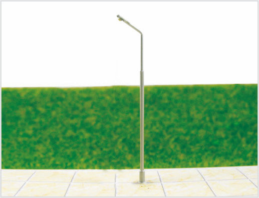 Porcellana T90 Custom 6V Street due teste in plastica modello lampada Post per Railroad layout 7 cm fornitore