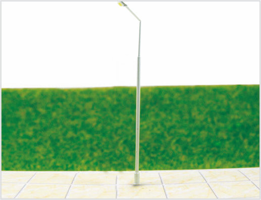 Porcellana T89 6V Billboard Street in plastica in miniatura scala modello lampione per Train Layout 10,5 cm fornitore