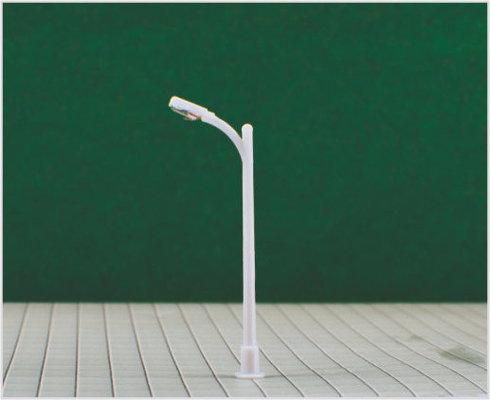 Porcellana RA150 6V Billboard Street in plastica in miniatura scala modello lampione per Train Layout 6,5 cm fornitore