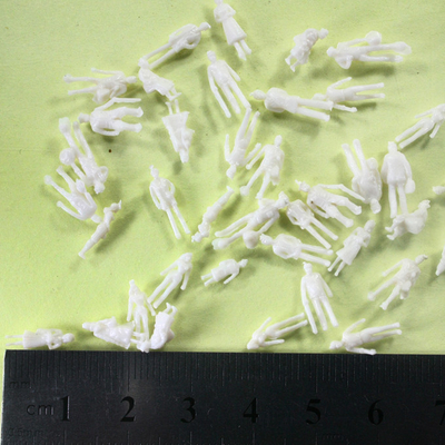 Le disposizioni del treno della scala 1/150 di N, le figure umane miniatura di plastica, treno del modello di scala calcola fornitore