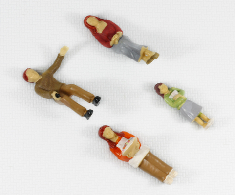 FP25-4 indoor 1:25 architettonico scala modello persone Painted Figure 7 cm fornitore