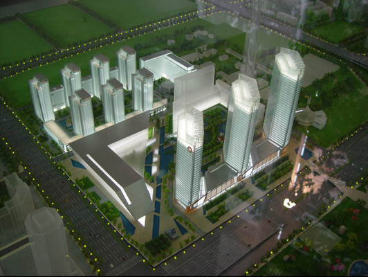 Modelshobbies architettonico miniatura prepara i modelli, modello commerciale della disposizione della costruzione fornitore