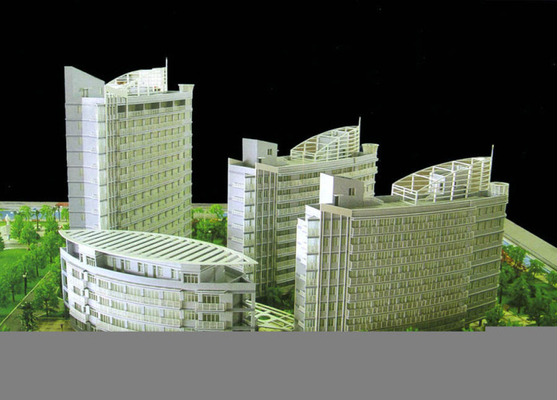 bello creatore di modello architettonico miniatura 3D per la costruzione dell'ufficio pubblico fornitore
