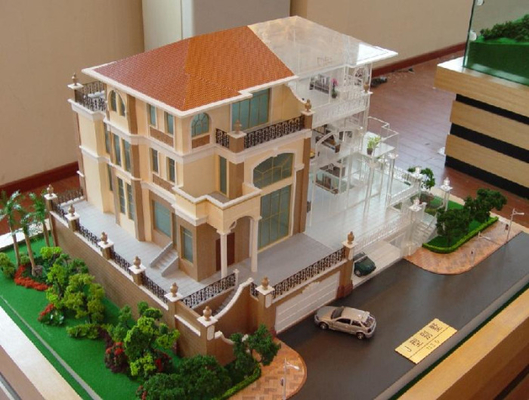 Creatore di modello architettonico miniatura della villa, bello modello di scala della località di soggiorno 3D fornitore