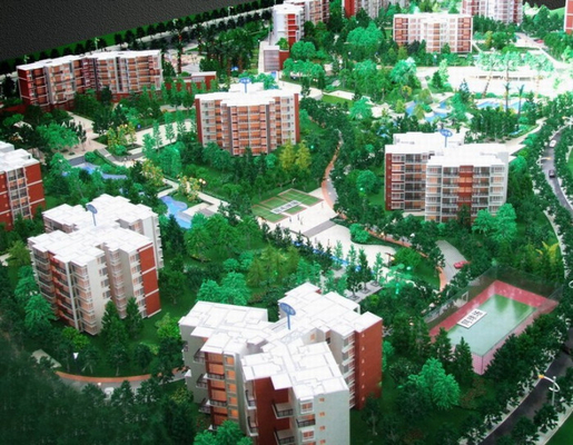Creatore di modello architettonico miniatura delle ville della spiaggia, fabbricazione del modello di pianificazione di turismo fornitore