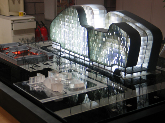 Bene durevole di modello architettonico miniatura del creatore per pianificazione del parco scientifico di scienza e tecnologia fornitore