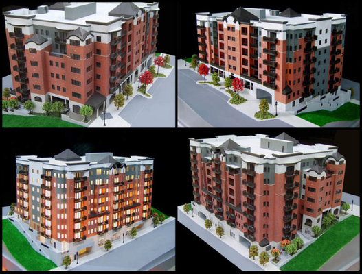 3D che accende creatore di modello architettonico miniatura, modelli di scala di Real Estate fornitore