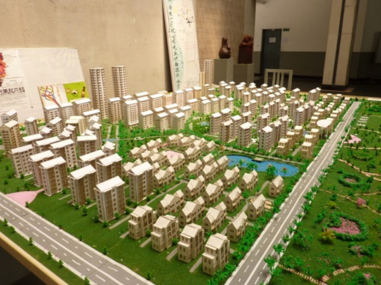 Creatore di modello architettonico miniatura residenziale, su misura accendendo il modello di scala fornitore