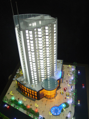 Creatore di modello architettonico miniatura professionale con il cristallo/la costruzione acrilica di plastica fornitore