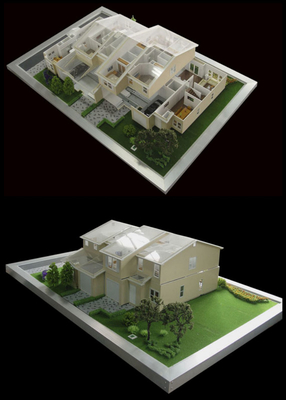Creatore di modello architettonico miniatura 3D bello per la costruzione della Camera fornitore