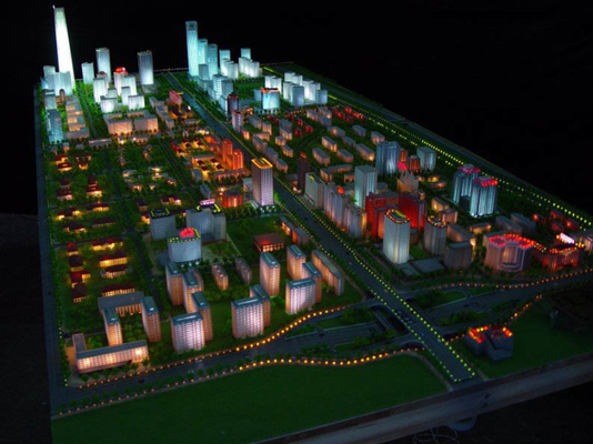 Creatore di modello architettonico miniatura durevole ecologico per il programma di pianificazione della città fornitore