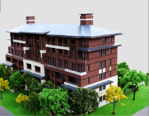 Creatore di modello architettonico miniatura dell'edificio residenziale con il sistema di illuminazione fornitore