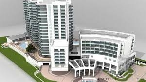 Creatore di modello architettonico miniatura dell'edificio residenziale con il supporto della Tabella fornitore