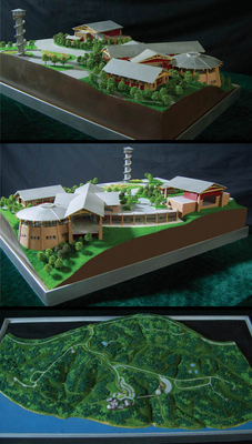Creatore di modello architettonico della città, modello architettonico miniatura di progettazione urbana fornitore