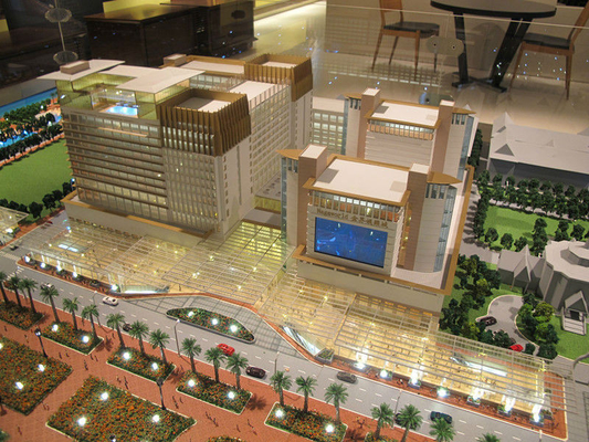 Creatore di modello architettonico miniatura 3D bello per la costruzione dell'edificio residenziale fornitore