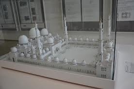 Creatore di modello architettonico miniatura durevole per la costruzione della moschea, creatore di modello fornitore