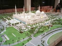 Creatore di modello architettonico della costruzione iconica, fabbricazione di modello architettonica miniatura della moschea fornitore