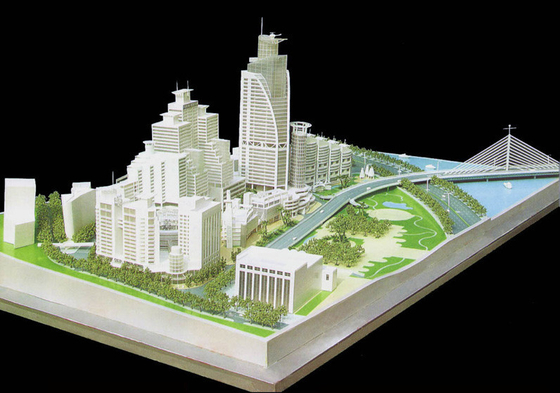 Creatore di modello architettonico miniatura residenziale, modello di pianificazione di utilizzazione delle terre fornitore