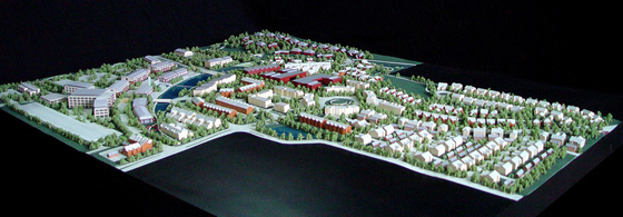 Creatore di modello architettonico miniatura dell'ABS per pianificazione di utilizzazione delle terre fornitore