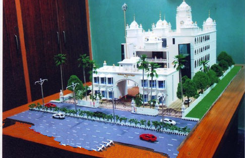 Creatore di modello architettonico miniatura di Gurudwara, modelli regionali di architettura fornitore