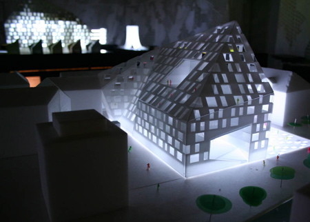 Creatore di modello architettonico miniatura durevole per la costruzione modulare di mostra fornitore