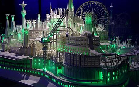 3D bello creatore di modello architettonico miniatura, esposizioni modulari su ordinazione della mostra fornitore