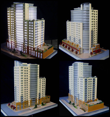 Creatore di modello architettonico di cristallo 3D bello per la costruzione/i Modellismi fornitore