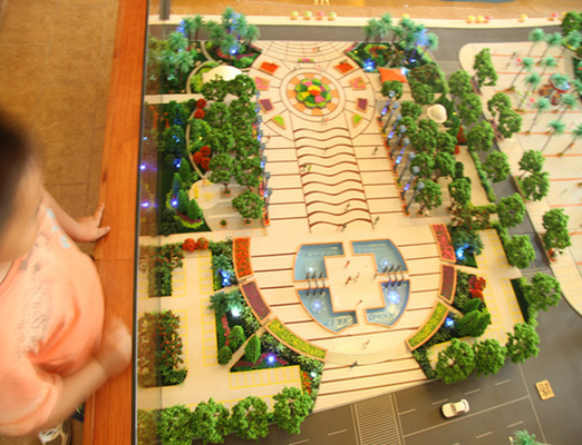 Creatore di modello architettonico miniatura acrilico per la disposizione di costruzione fornitore