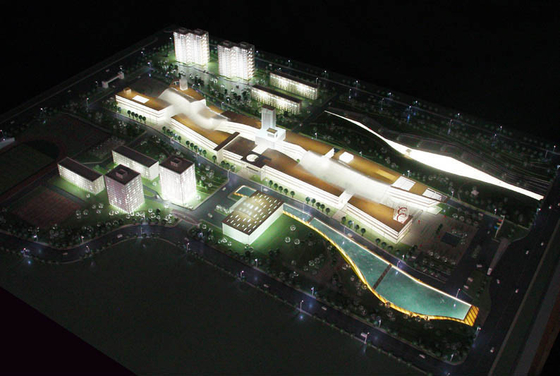 La miniatura di modello architettonica acrilica del creatore per il quadrato/Limei del centro commerciale modella fornitore