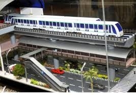 Miniatura di modello architettonica ecologica del creatore per pianificazione della stazione della metropolitana fornitore