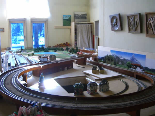Creatore di modello architettonico miniatura della stazione ferroviaria, modello della disposizione della costruzione fornitore
