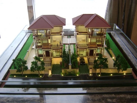 modello della costruzione di modello architettonica miniatura del creatore 3D/villa/fabbricazione residenziale del modello di scala della casa fornitore