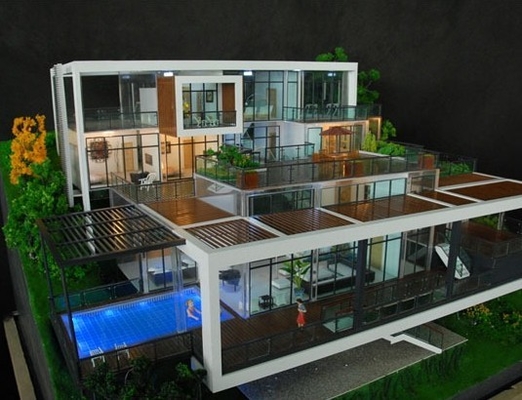 Creatore di modello architettonico miniatura della disposizione della costruzione, modello interno della costruzione fornitore