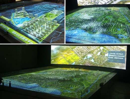 Creatore di modello architettonico di progettazione urbana, modelli di scala di utilizzazione delle terre della città fornitore