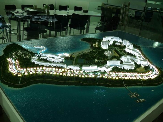 Creatore di modello architettonico di progettazione urbana, modelli di scala di utilizzazione delle terre della città fornitore
