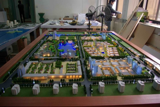 creatore di modello architettonico della villa 3D, accendente fabbricazione del modello di scala della villa fornitore
