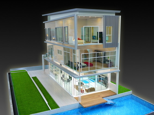 Creatore di modello architettonico interno, modello ecologico 3D fornitore