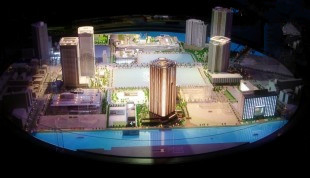 La città del mondo si eleva creatore di modello architettonico, modello di scala residenziale fornitore