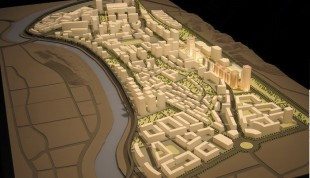 Creatore di modello architettonico del piano generale di area, modello di scala di pianificazione nazionale fornitore