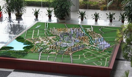 Creatore di modello architettonico della forte disposizione della città, modello miniatura della disposizione della città fornitore