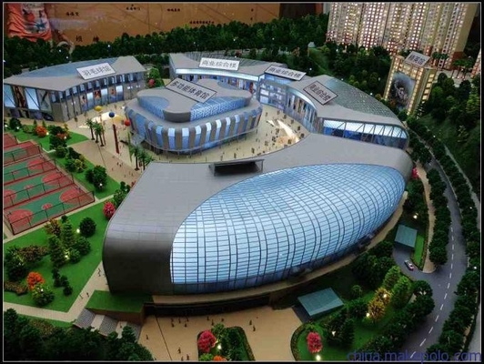 Creatore di modello architettonico della disposizione di pianificazione della città, modello della disposizione della città di Arcylic fornitore