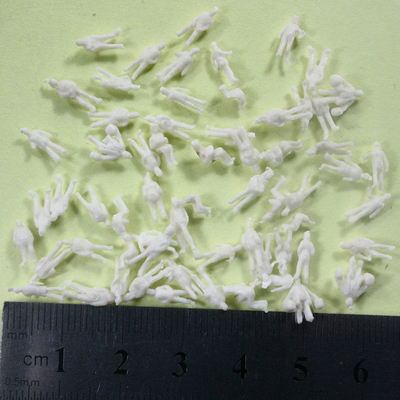 Bianco stante/di seduta di scala di 1:200 della gente architettonica del modello, calcola 1.0cm per la disposizione fornitore