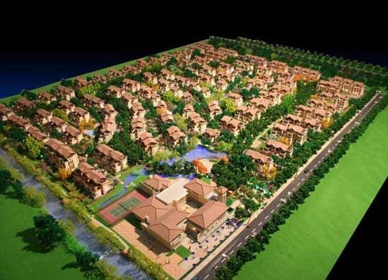 Rifornimenti architettonici ammassantesi residenziali del modello per il modello della disposizione della villa fornitore