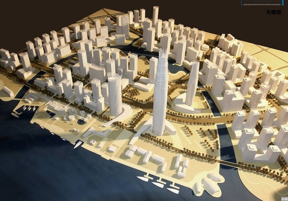 Rifornimenti di modello architettonici di modello dell'ospedale pubblico, modello miniatura fornitore