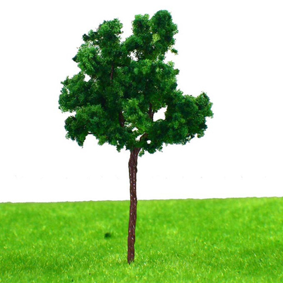 gli alberi di modello miniatura di plastica di 7cm, alberi del modello del treno del paesaggio del paesaggio riportano in scala il 1:100 G7035 fornitore