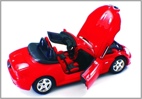 La lega di 1:24 muore automobile scoperta a due posti su ordinazione astuta di BMW dell'esposizione delle automobili di modello della scala della colata fornitore