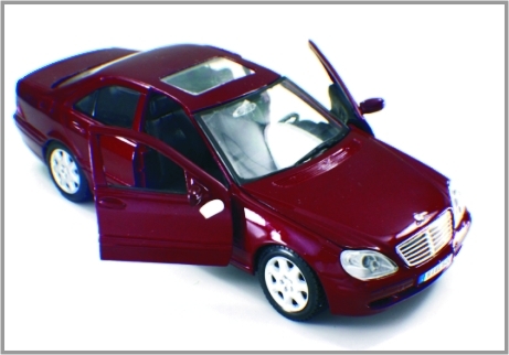 Il 1:24 ha fuso sotto pressione l'automobile scoperta a due posti su ordinazione astuta di BMW dell'esposizione delle automobili di modello della scala per la disposizione del treno fornitore
