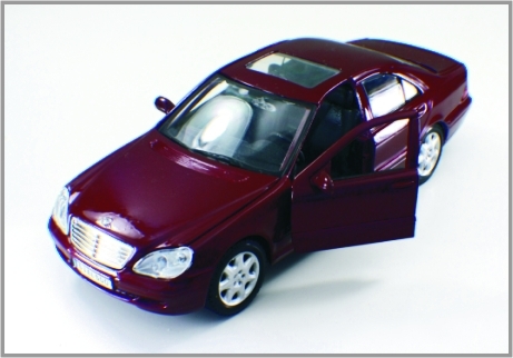 Il 1:24 ha fuso sotto pressione l'automobile scoperta a due posti su ordinazione astuta di BMW dell'esposizione delle automobili di modello della scala per la disposizione del treno fornitore