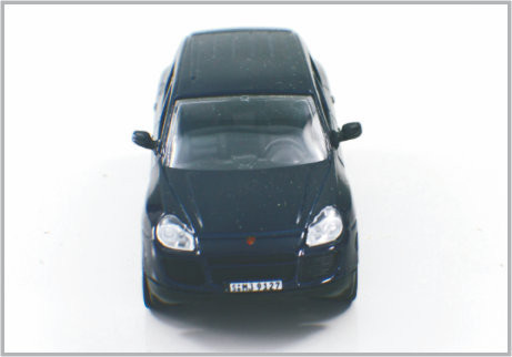 1/43 mini automobili di modello su ordinazione fuse sotto pressione Porsche Cayence della scala della lega dei blu navy fornitore